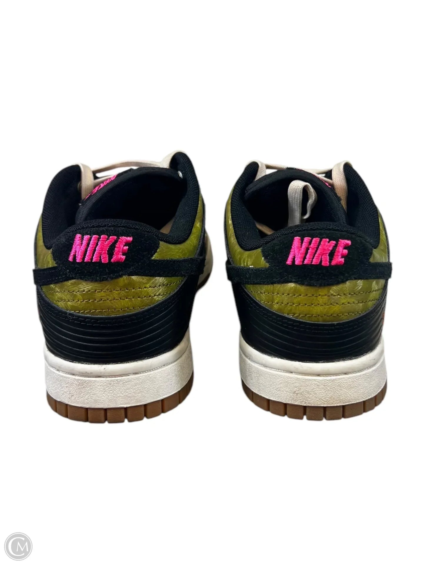 Shoes Athletic By Nike In Black & Gold, Size: 8