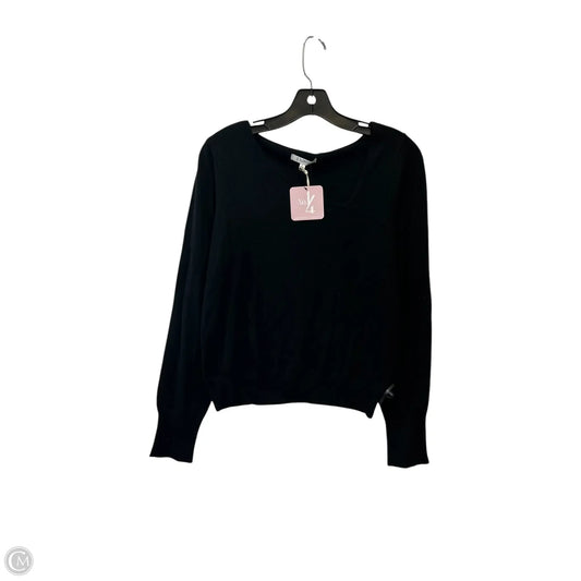 Top Long Sleeve By Z Supply In Black, Size: L