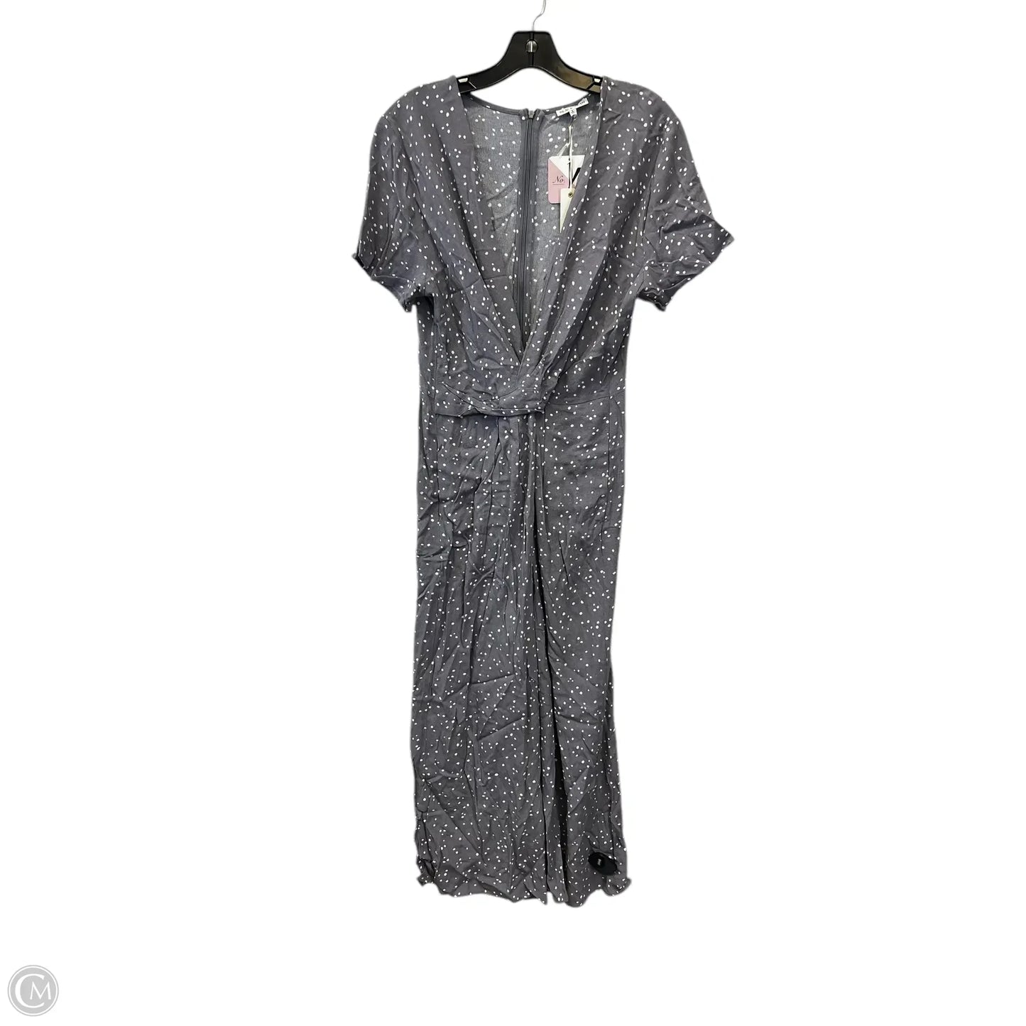 Jumpsuit By Black Swan In Purple & White, Size: L