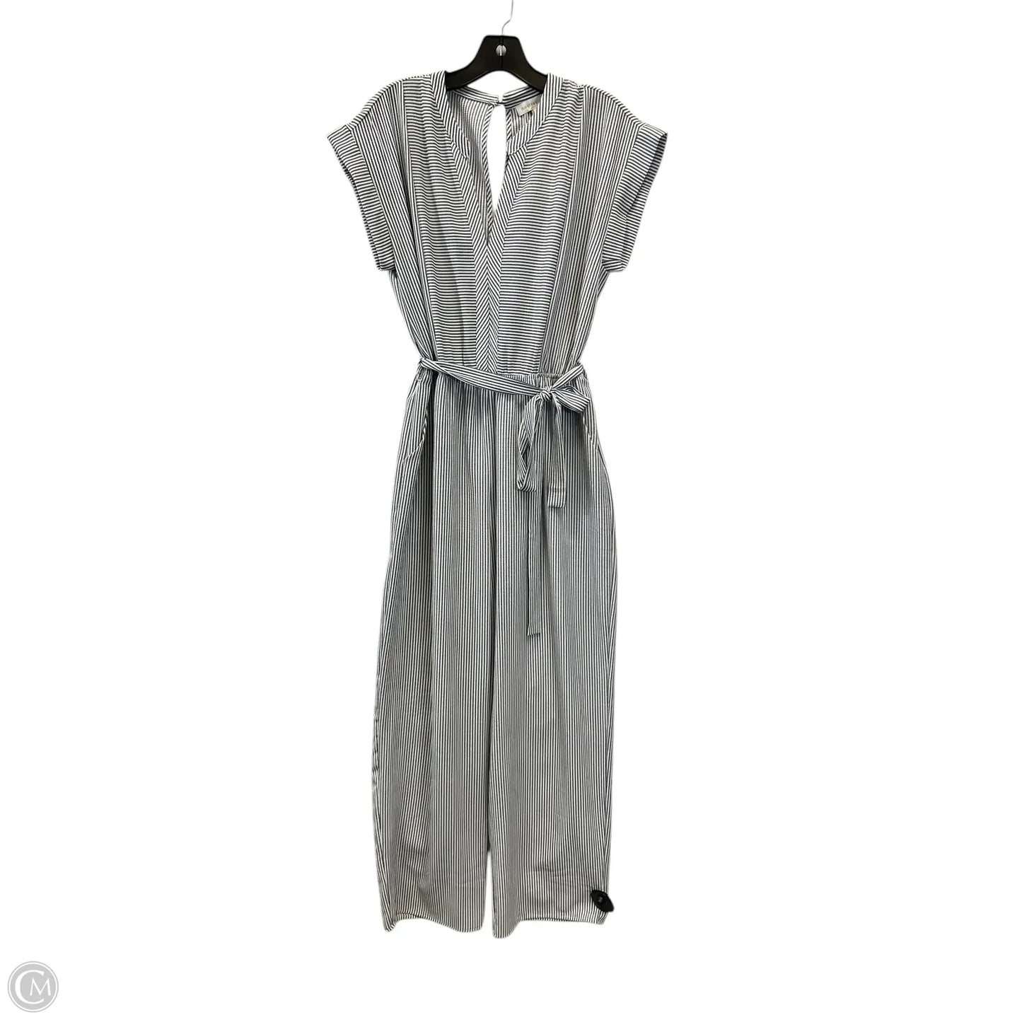 Jumpsuit By Monteau In Grey & White, Size: Xl