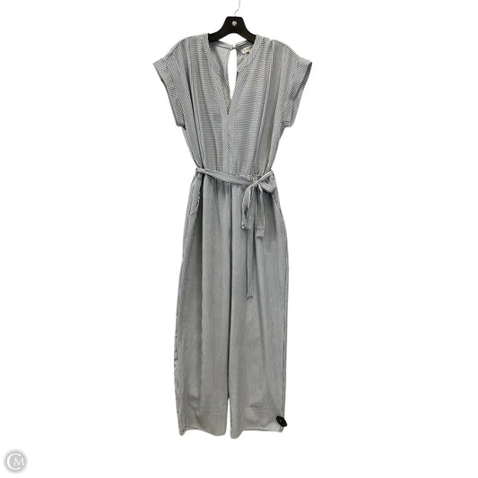 Jumpsuit By Monteau In Grey & White, Size: Xl