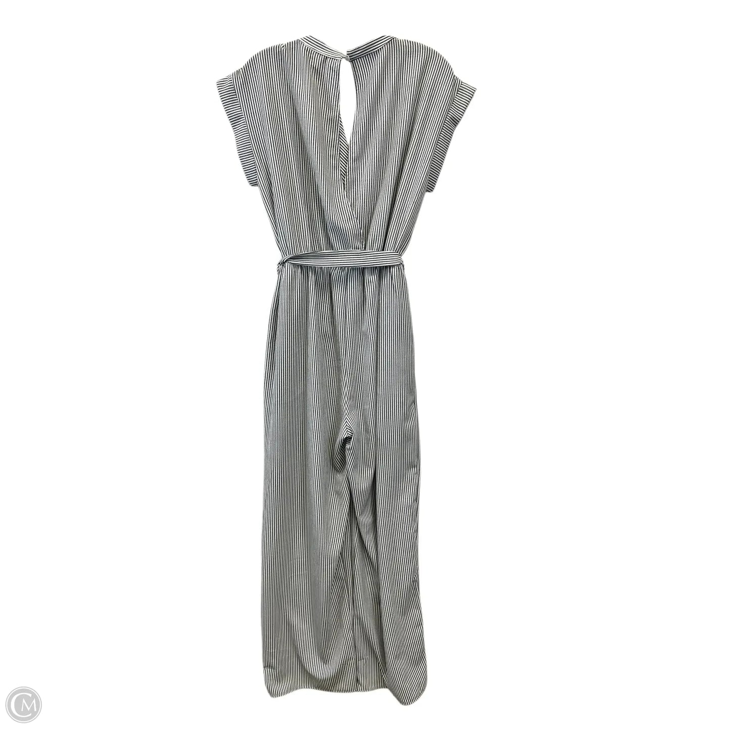 Jumpsuit By Monteau In Grey & White, Size: Xl