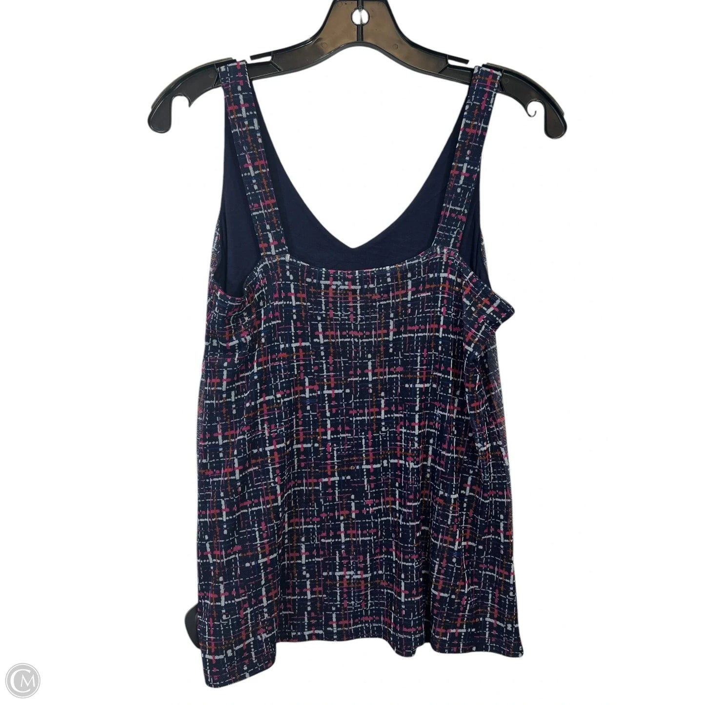 Sweater 2pc By Chicos In Blue & Pink, Size: S