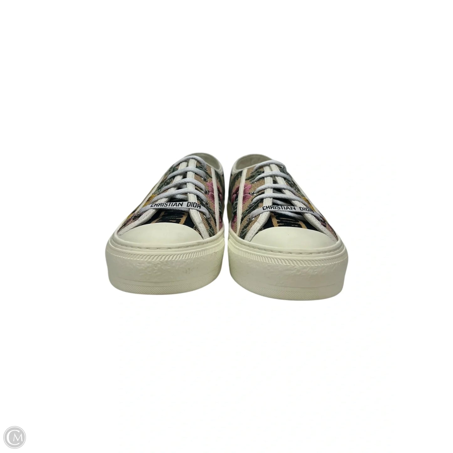 Shoes Luxury Designer By Dior In Floral Print, Size: 7