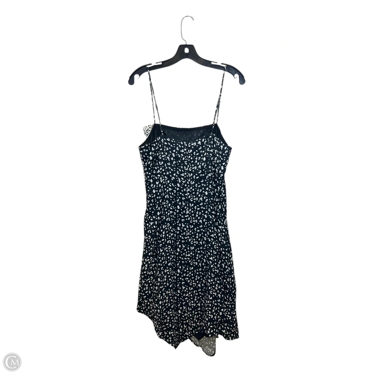 Dress Casual Midi By Lenon Edition In Black & White, Size: M
