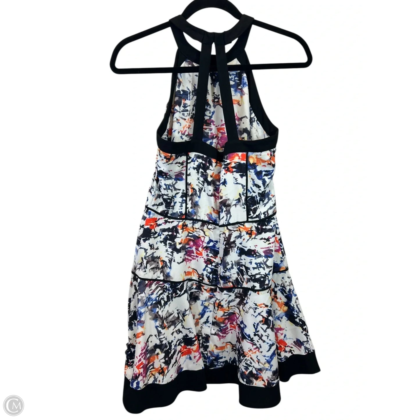 Dress Designer By Parker In Black & Blue, Size: S