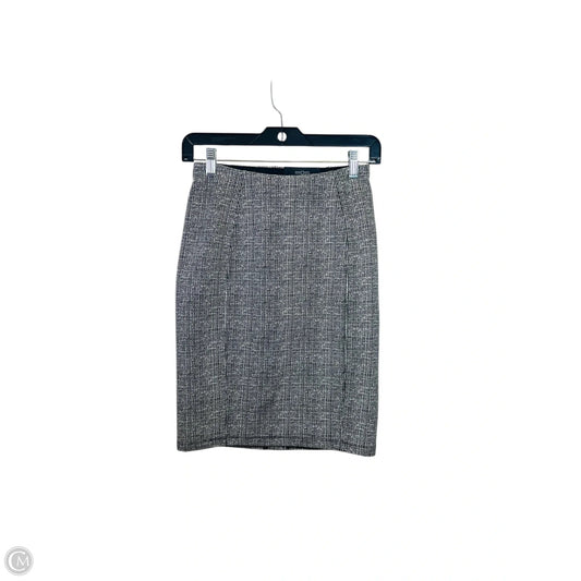 Skirt Midi By Liverpool In Black & Cream, Size: Xsp