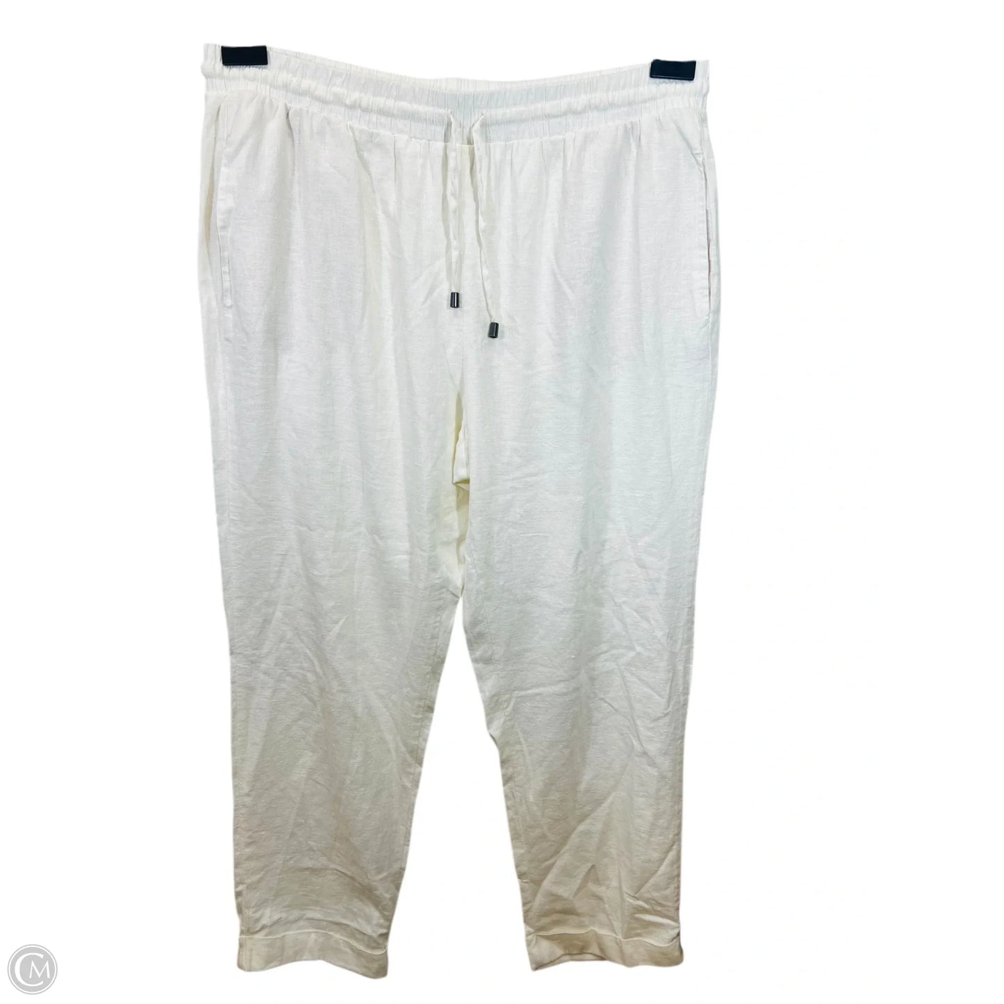 Pants Lounge By Cable And Gauge In Cream, Size: Xl