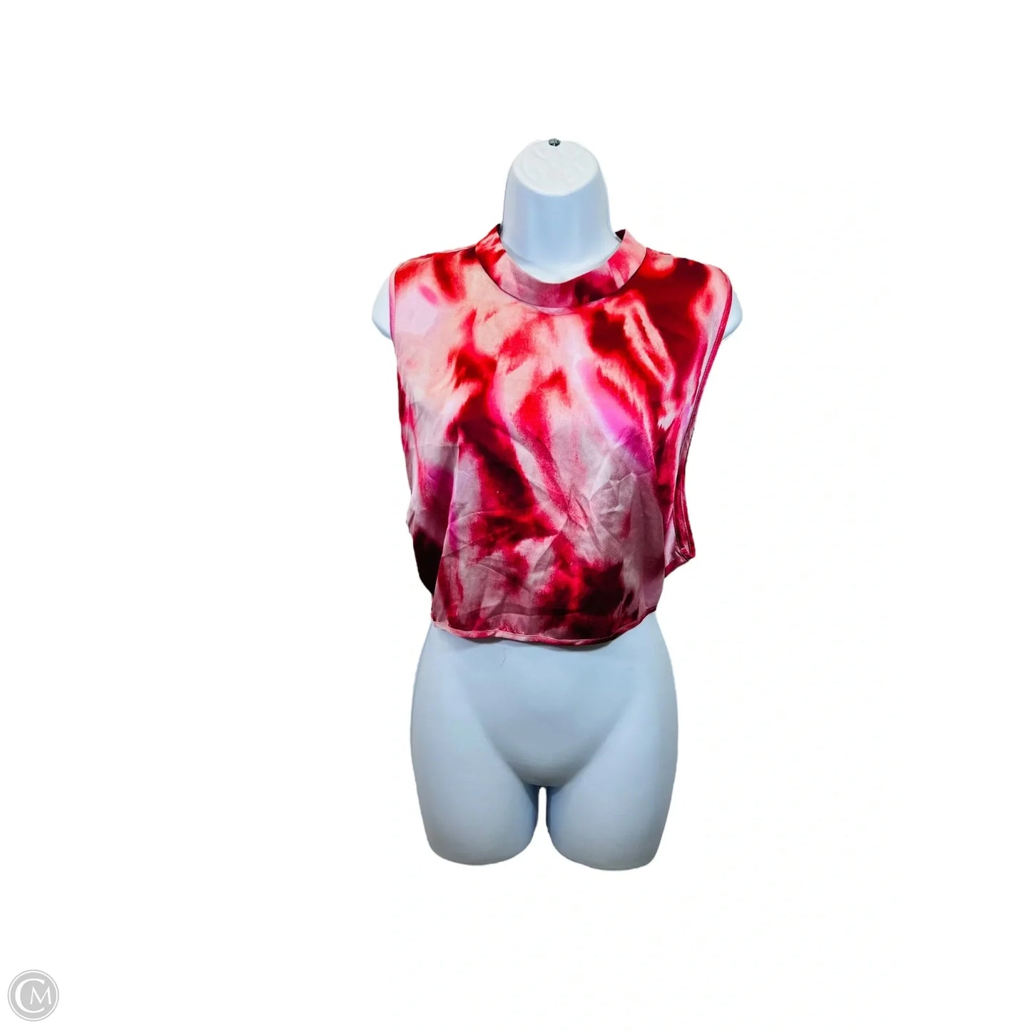 Top Sleeveless By Fashion Nova In Pink & Red, Size: 3x