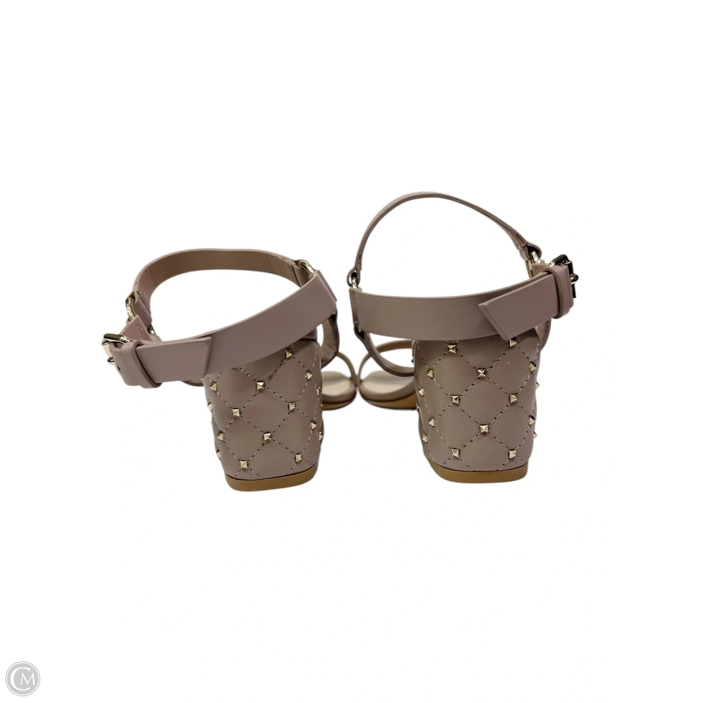 Sandals Luxury Designer By Valentino-garavani In Taupe, Size: 6.5
