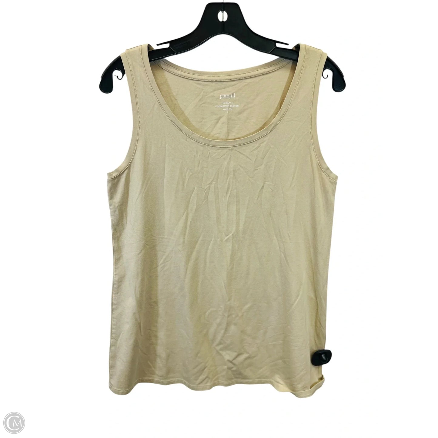 Tank Top By Pure Jill In Tan, Size: S