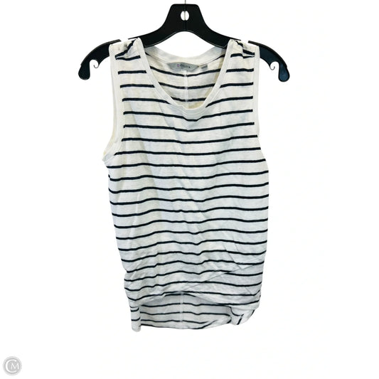 Top Sleeveless By Athleta In Striped Pattern, Size: Xs