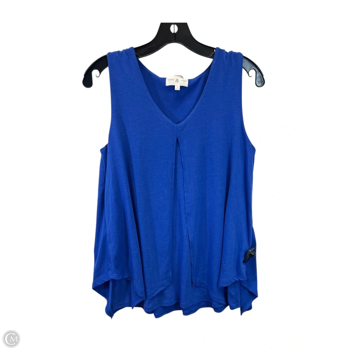 Top Sleeveless By Thyme And Honey In Blue, Size: S