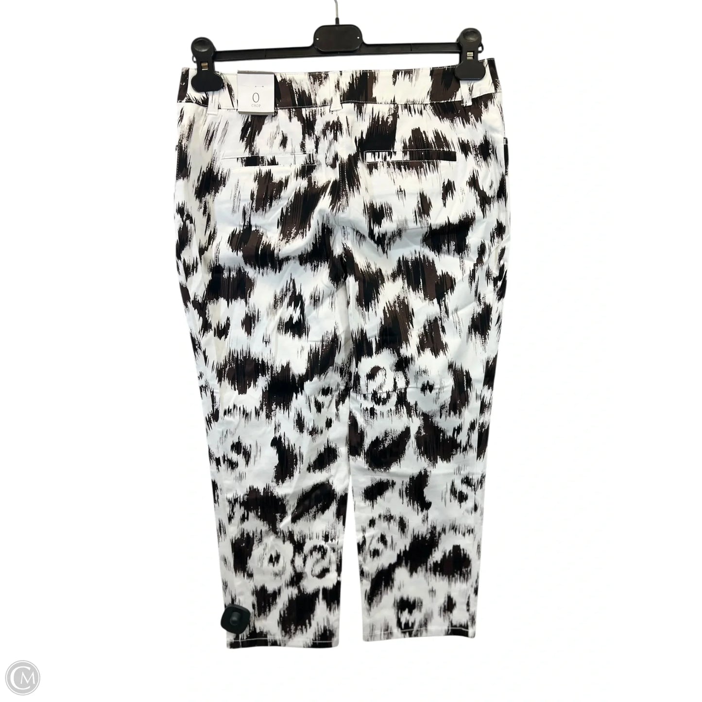 Jeans Straight By Chicos In Black & Brown, Size: 4