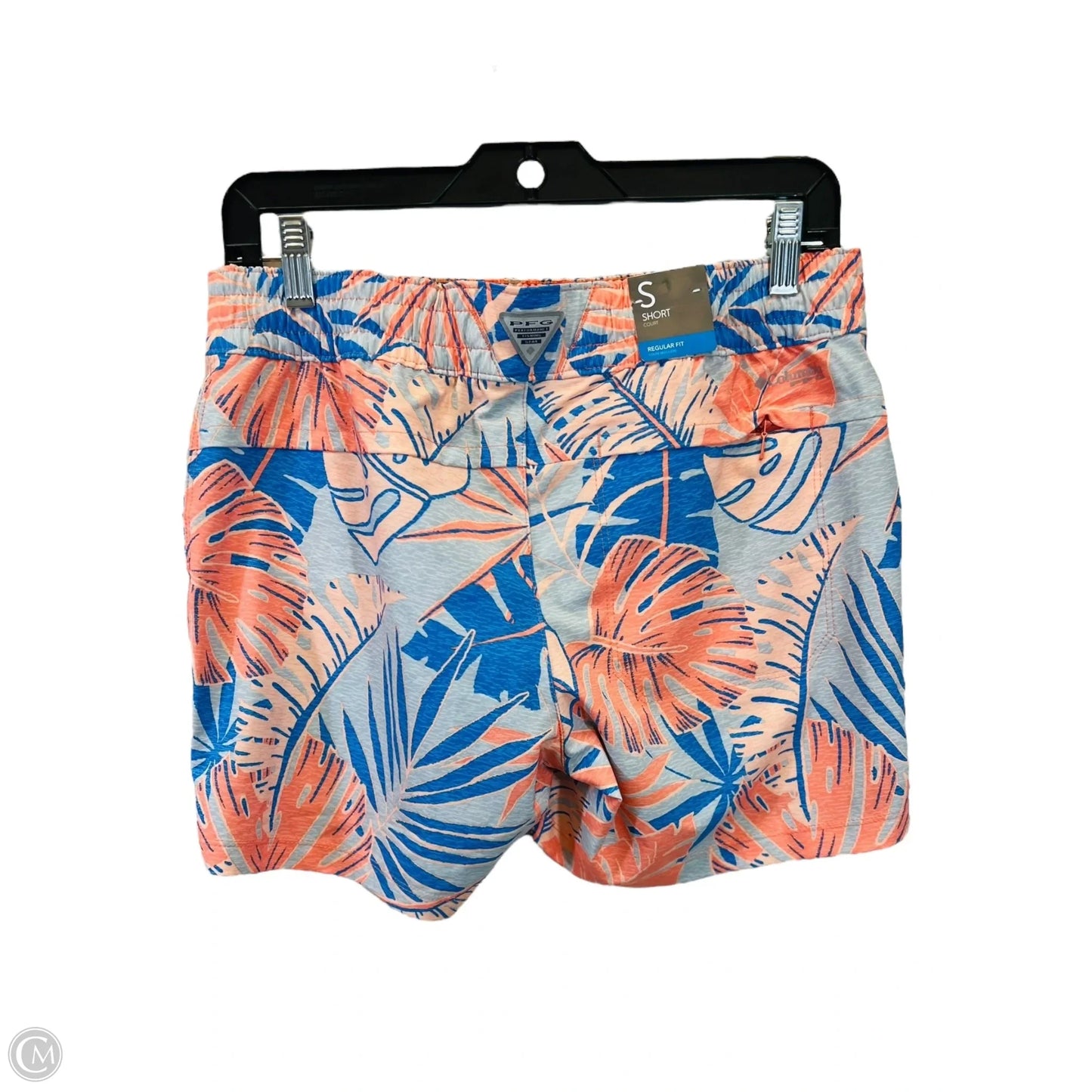 Athletic Shorts By Columbia In Blue & Orange, Size: S