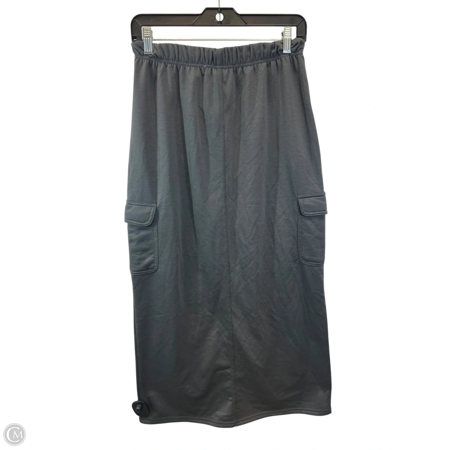 Skirt Maxi By Almost Famous In Grey, Size: M