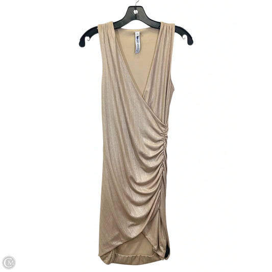Dress Party Midi By Lord And Taylor In Tan, Size: Xs