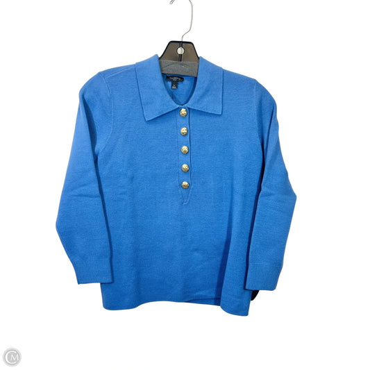 Sweater By Talbots In Blue, Size: Sp
