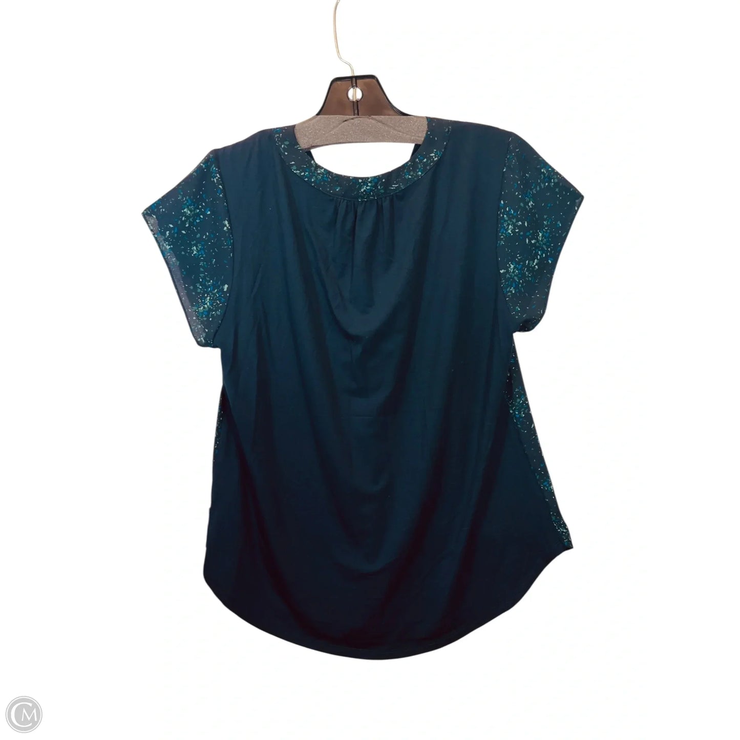 Top Short Sleeve By 41 Hawthorn In Blue & Green, Size: Xsp