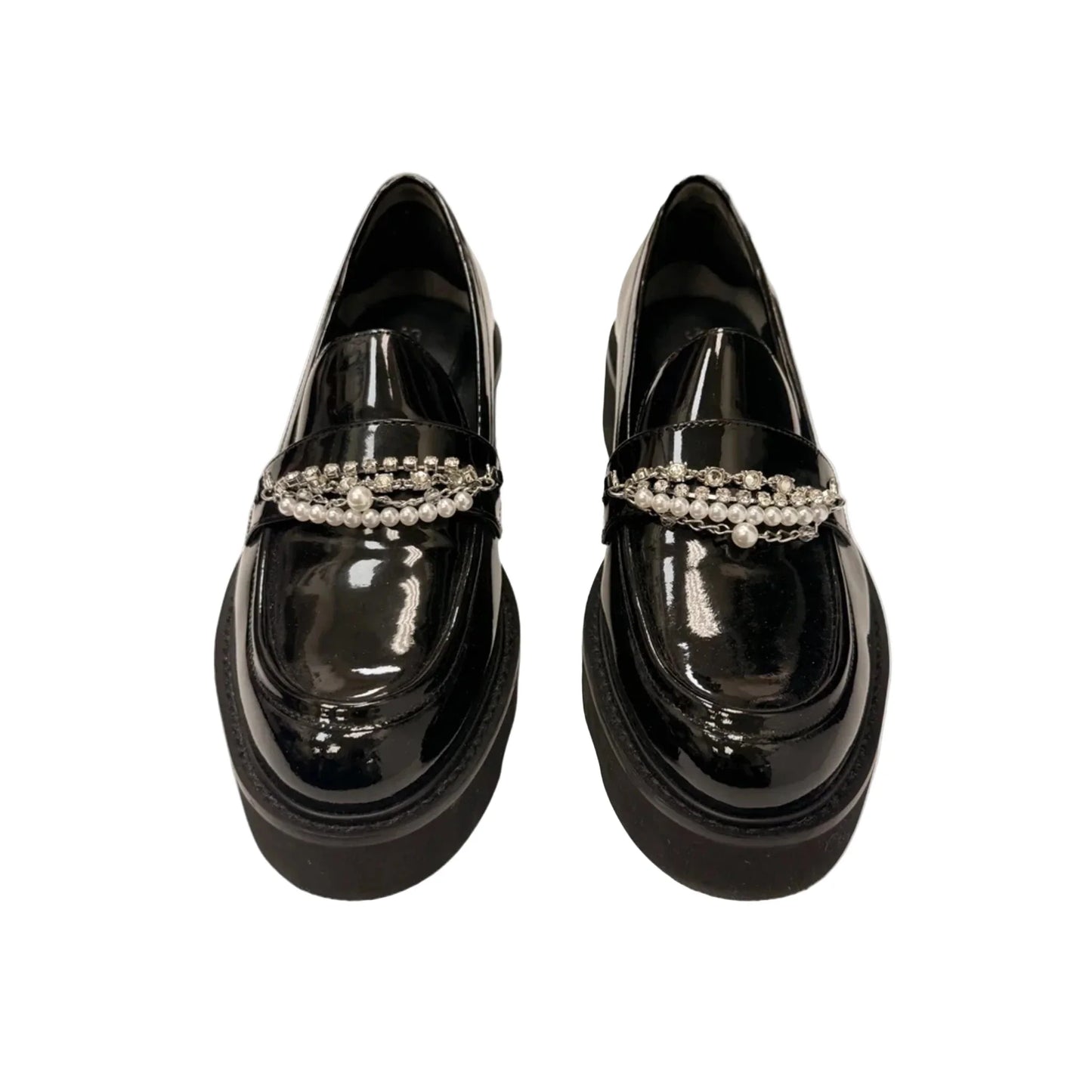 Shoes Designer By Stuart Weitzman In Black & White, Size: 8