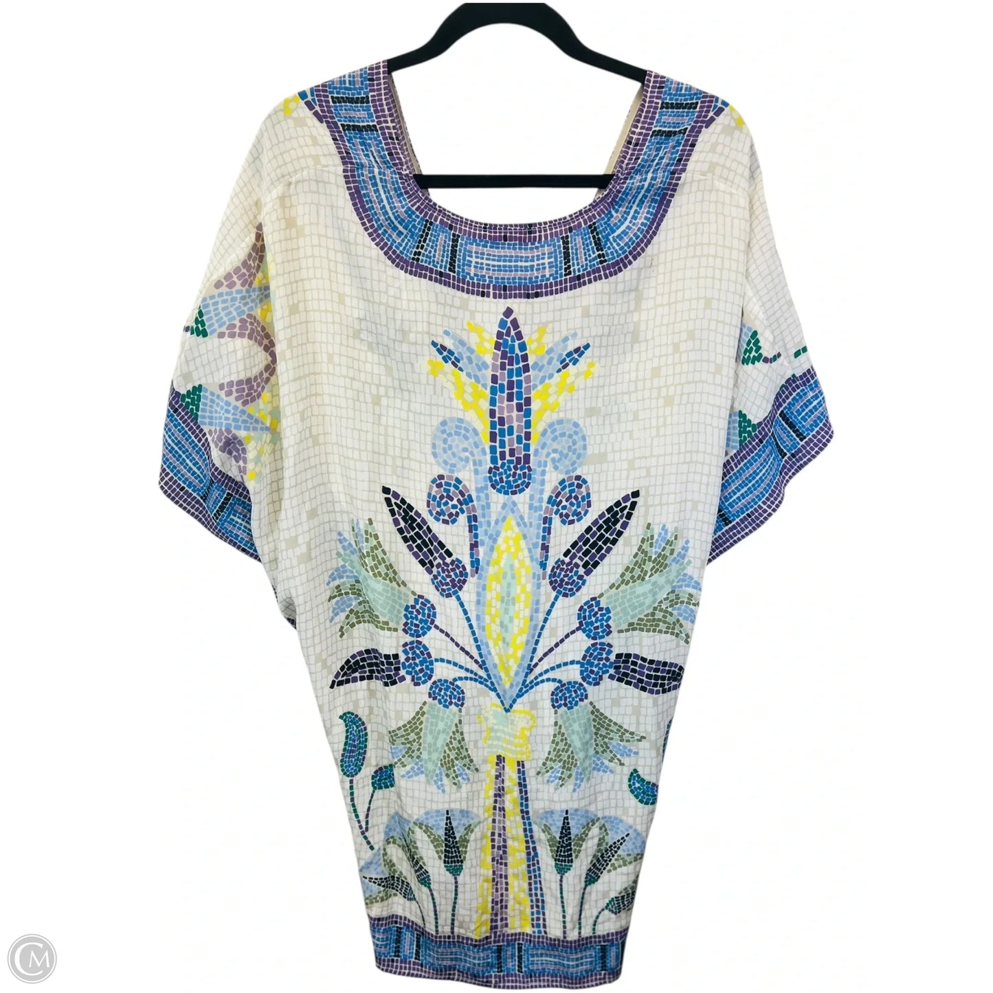 Swimwear Cover-up Designer By Tory Burch In Blue & Purple, Size: Xs