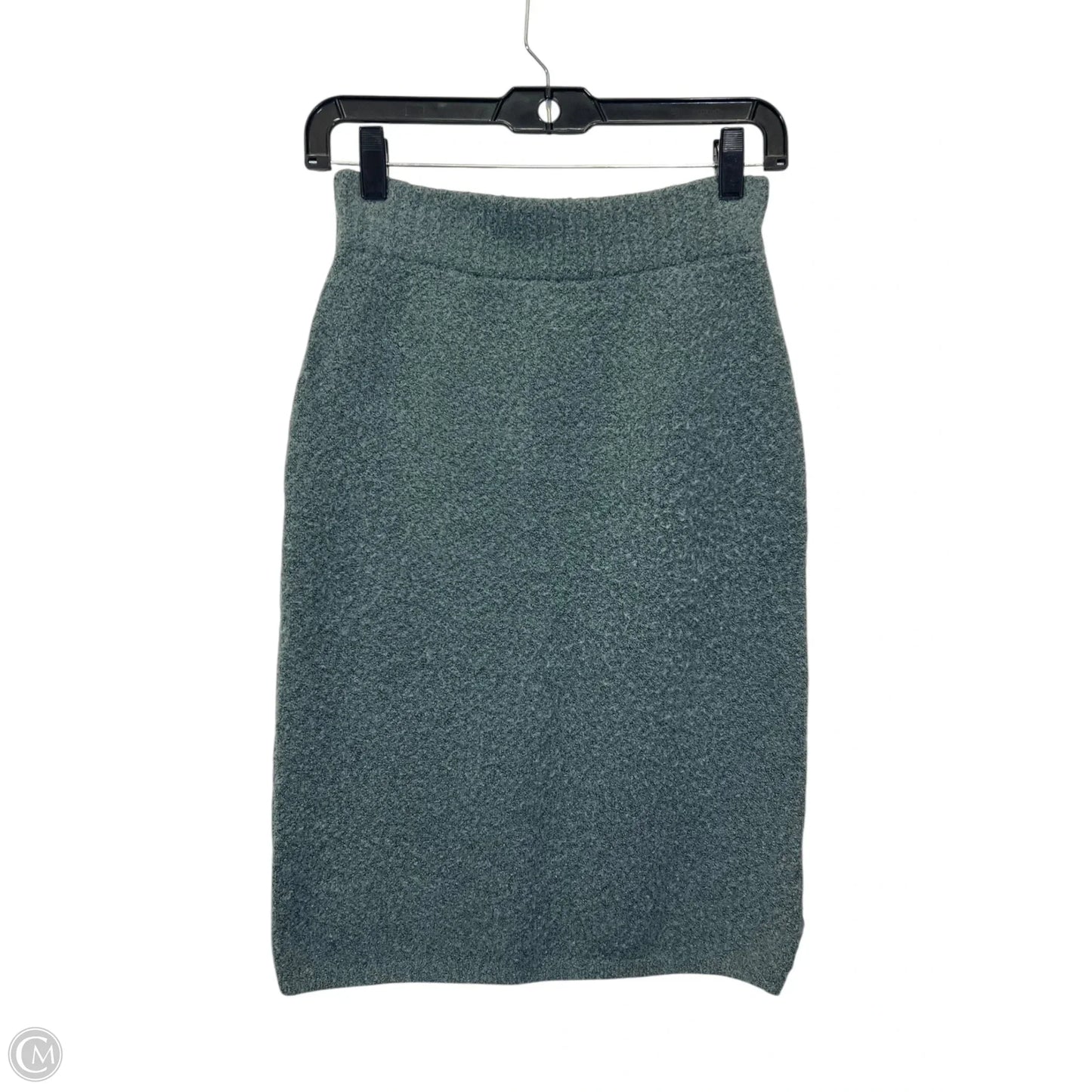 Skirt Midi By Express In Teal, Size: L