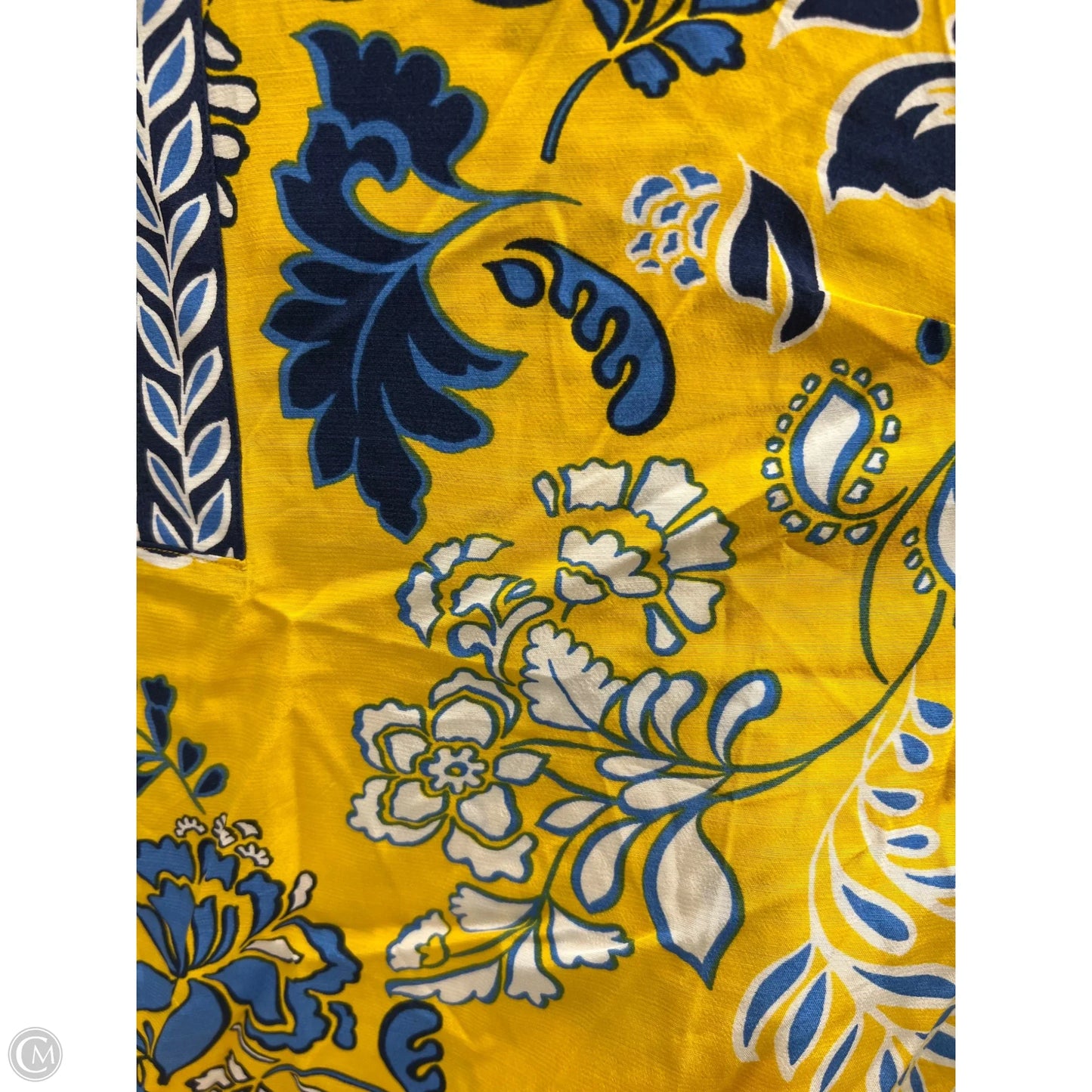 Top Short Sleeve By Talbots In Floral Print, Size: Lp