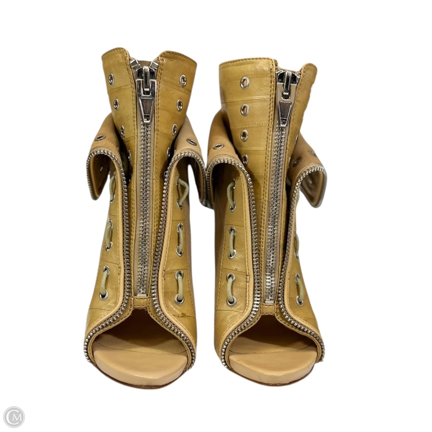 Shoes Heels Platform By Alexander Wang In Tan, Size: 9