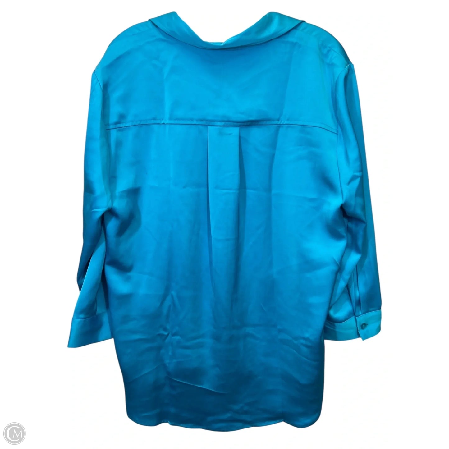 Top Long Sleeve By New York And Co In Blue, Size: L