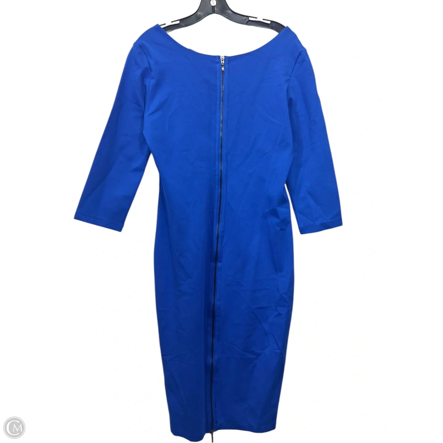 Dress Casual Midi By Felicity and Coco In Blue, Size: Xl
