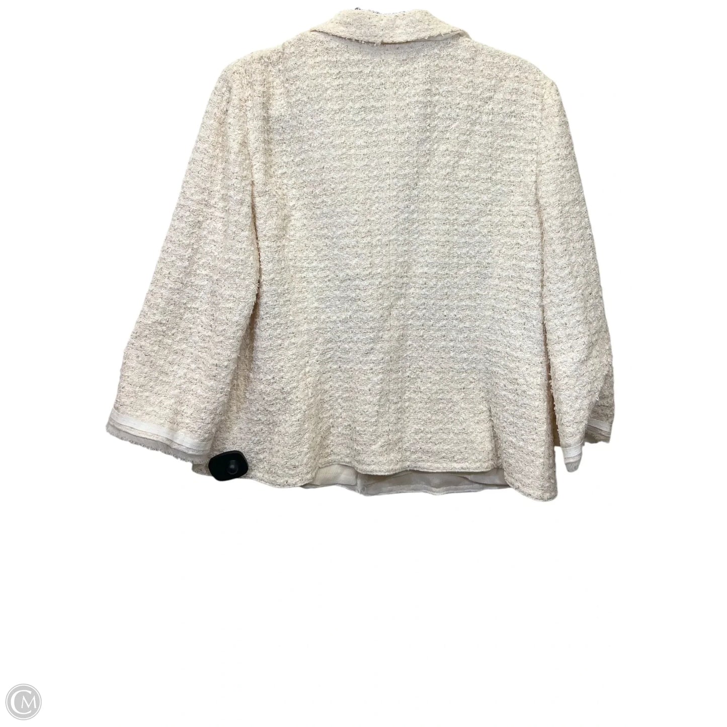 Blazer By St John Collection In Gold & Tan, Size: 14