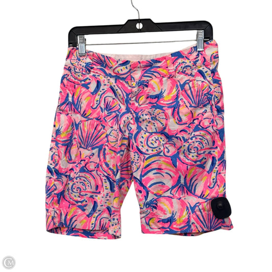 Shorts By Lilly Pulitzer In Blue & Pink, Size: 0