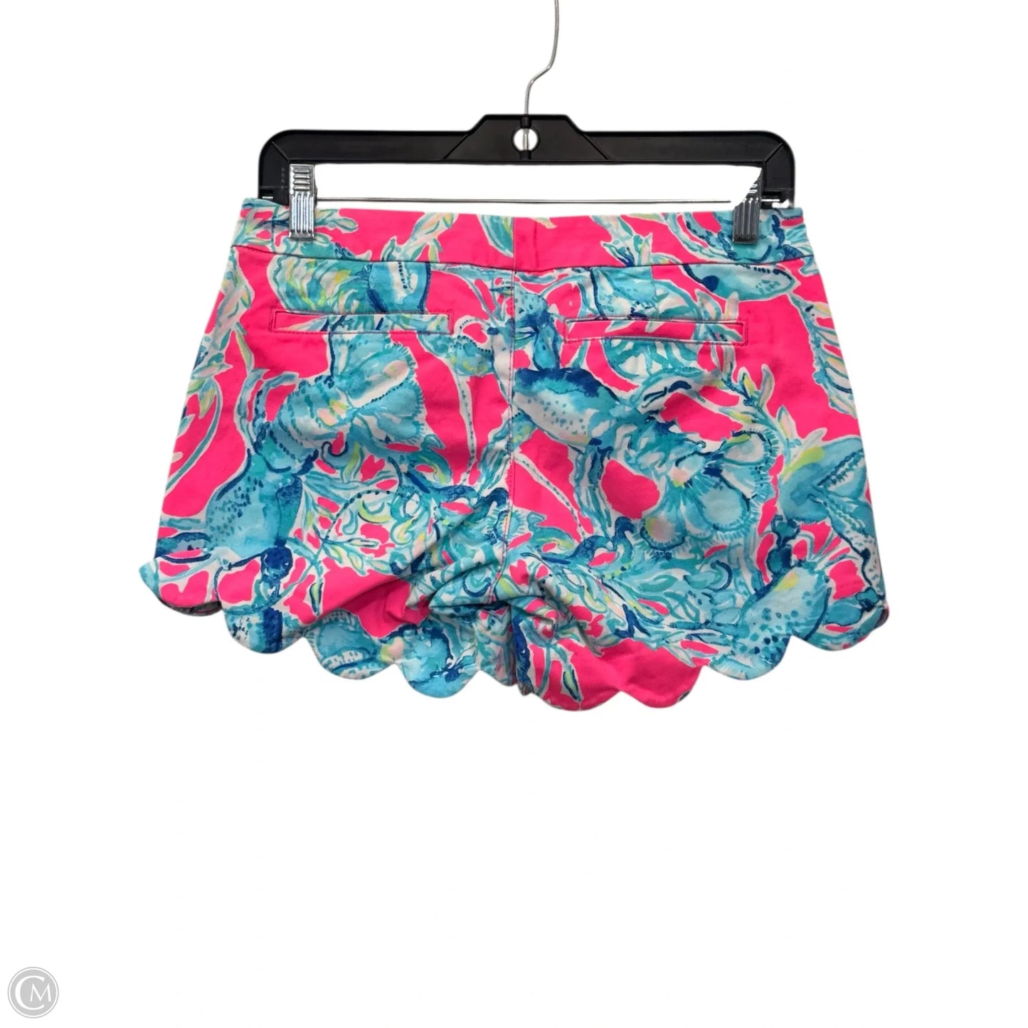 Shorts By Lilly Pulitzer In Green & Pink, Size: Xxs