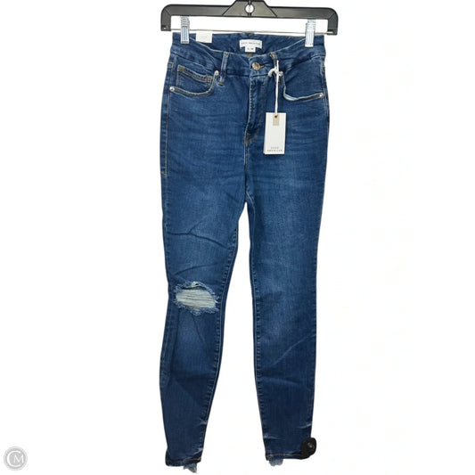 Jeans Designer By Good American In Blue Denim, Size: 2