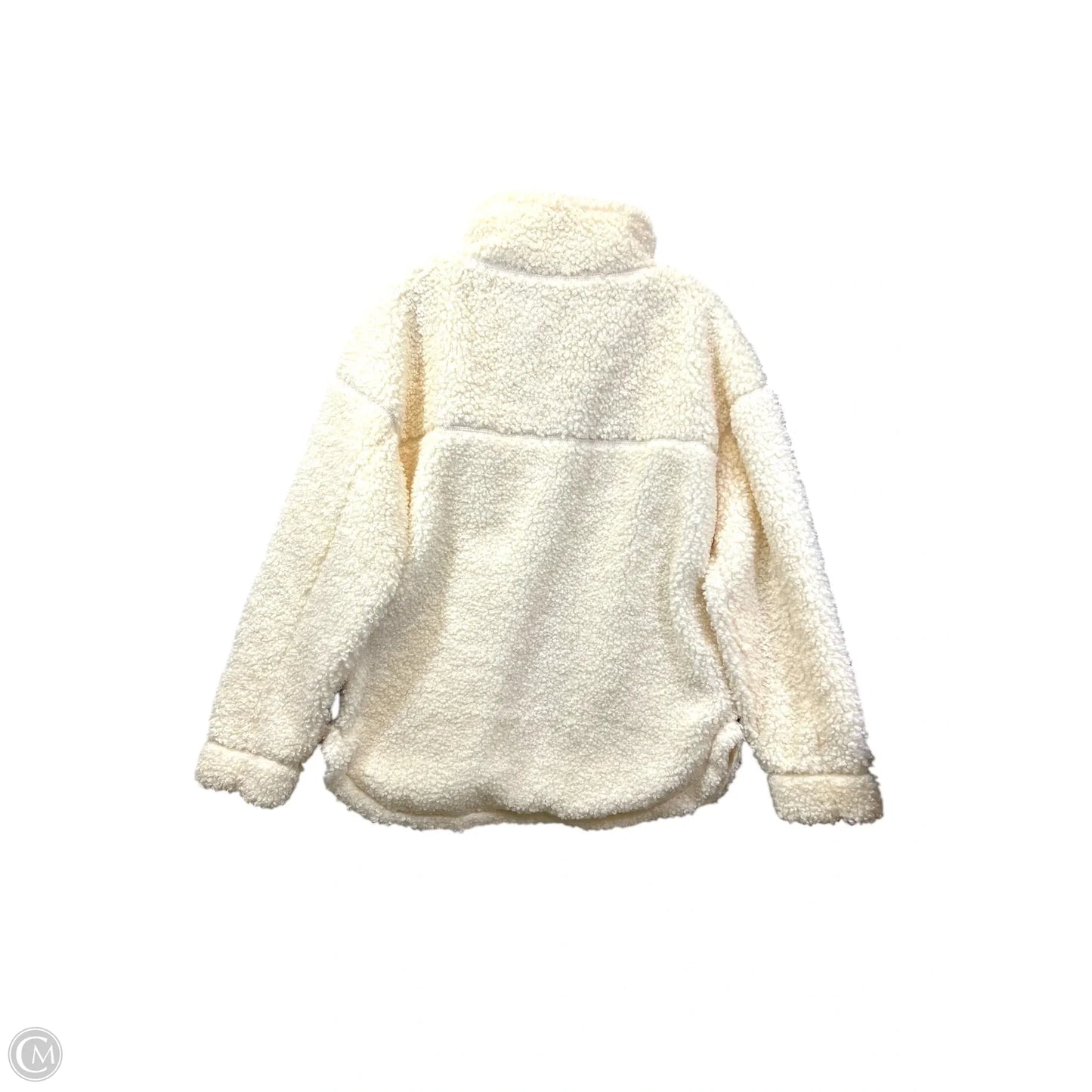 Jacket Faux Fur & Sherpa By Haven In Cream, Size: M