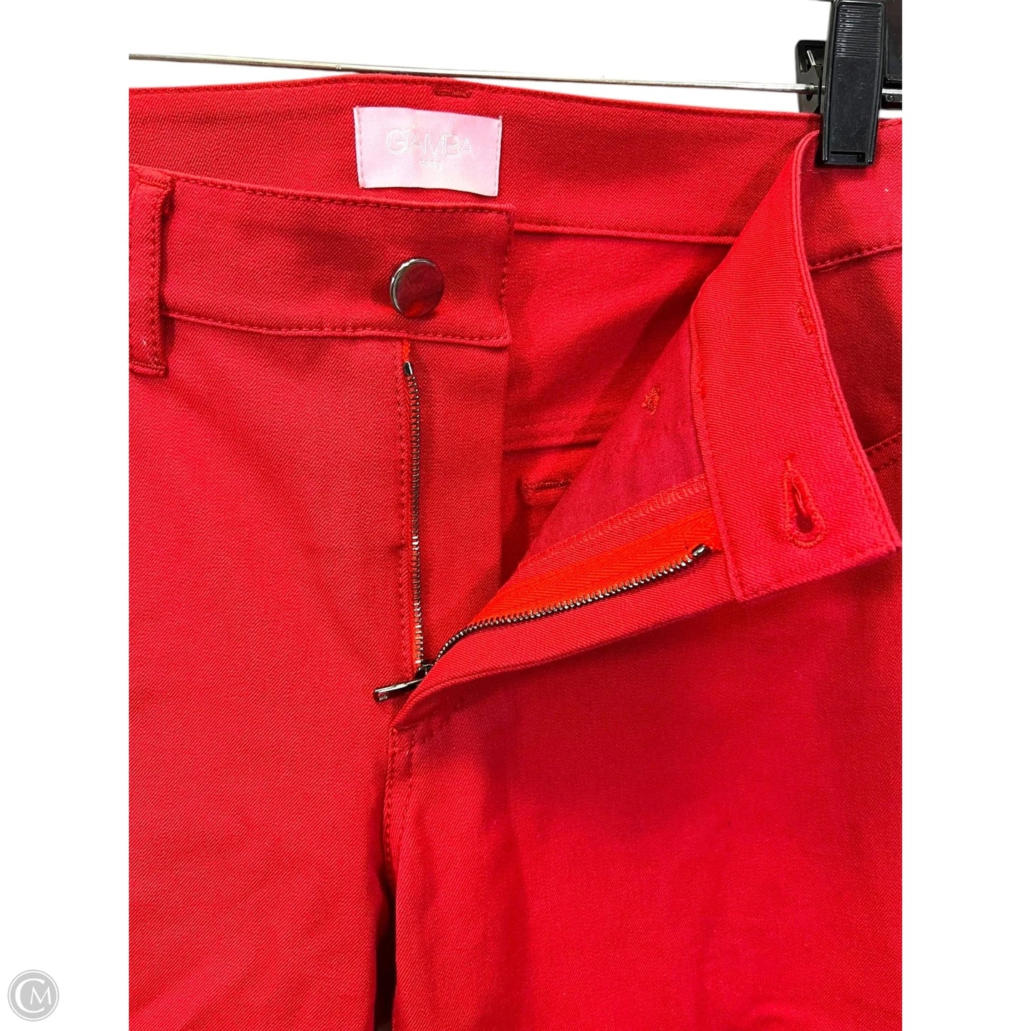 Jeans Straight by Giamba In Red, Size: 2