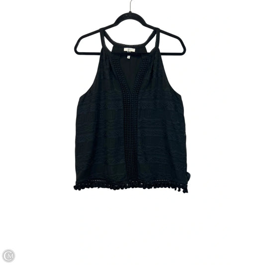 Top Sleeveless Designer By Joie In Black, Size: M