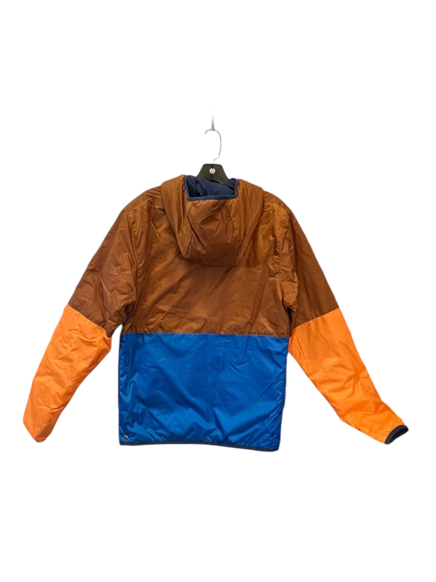 Jacket Designer By Cotopaaxi in Orange Blue, Size: S