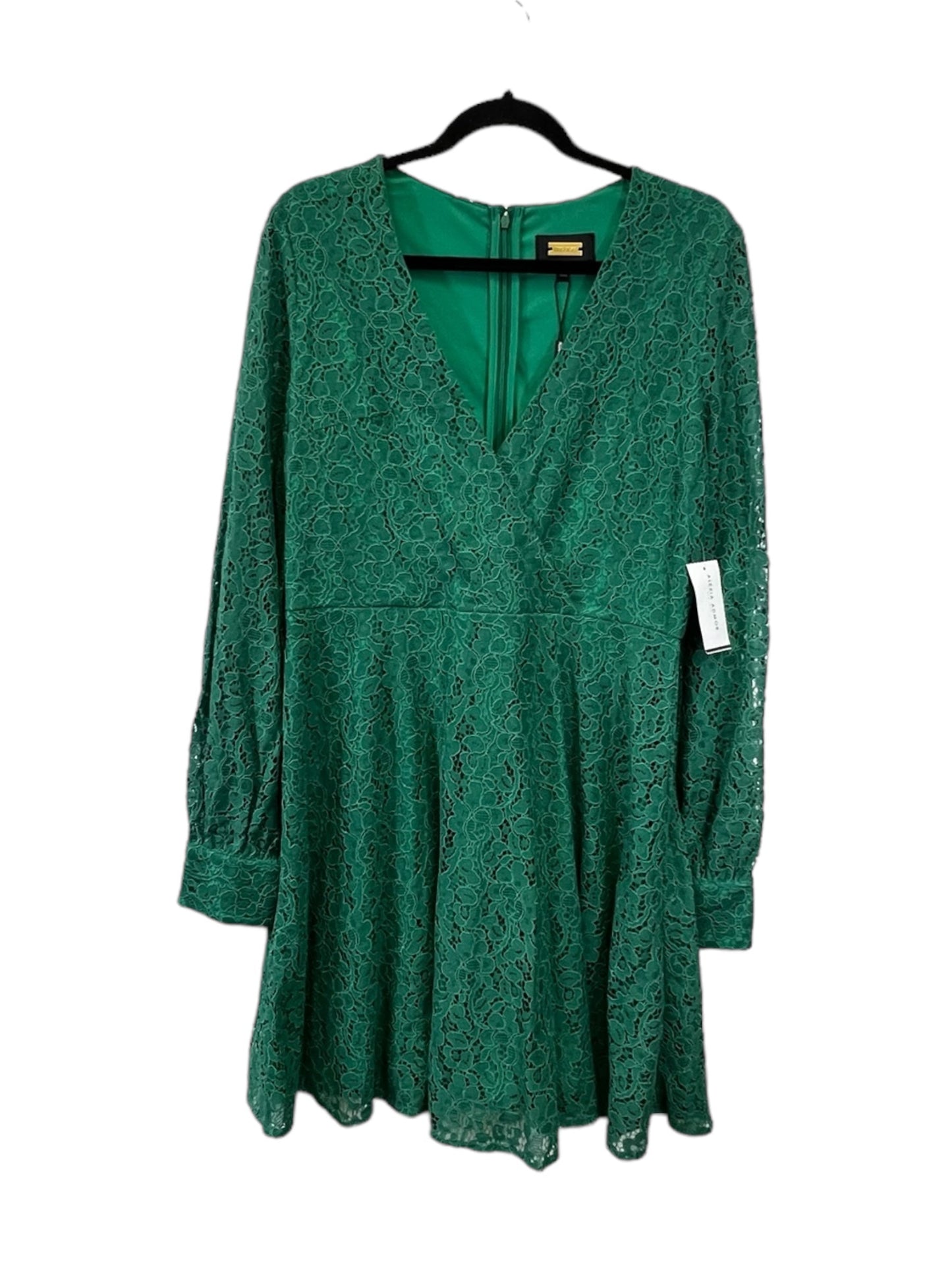 Green Dress Designer Alexia Admor, Size 12