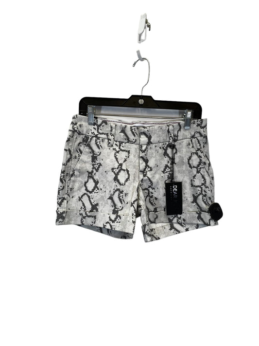 Snakeskin Print Shorts Dear John, Size 6