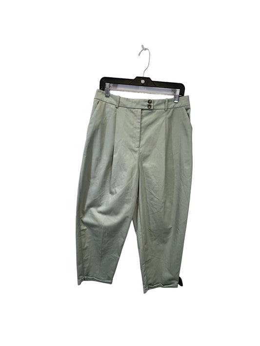 Green Pants Cropped Top Shop, Size 8