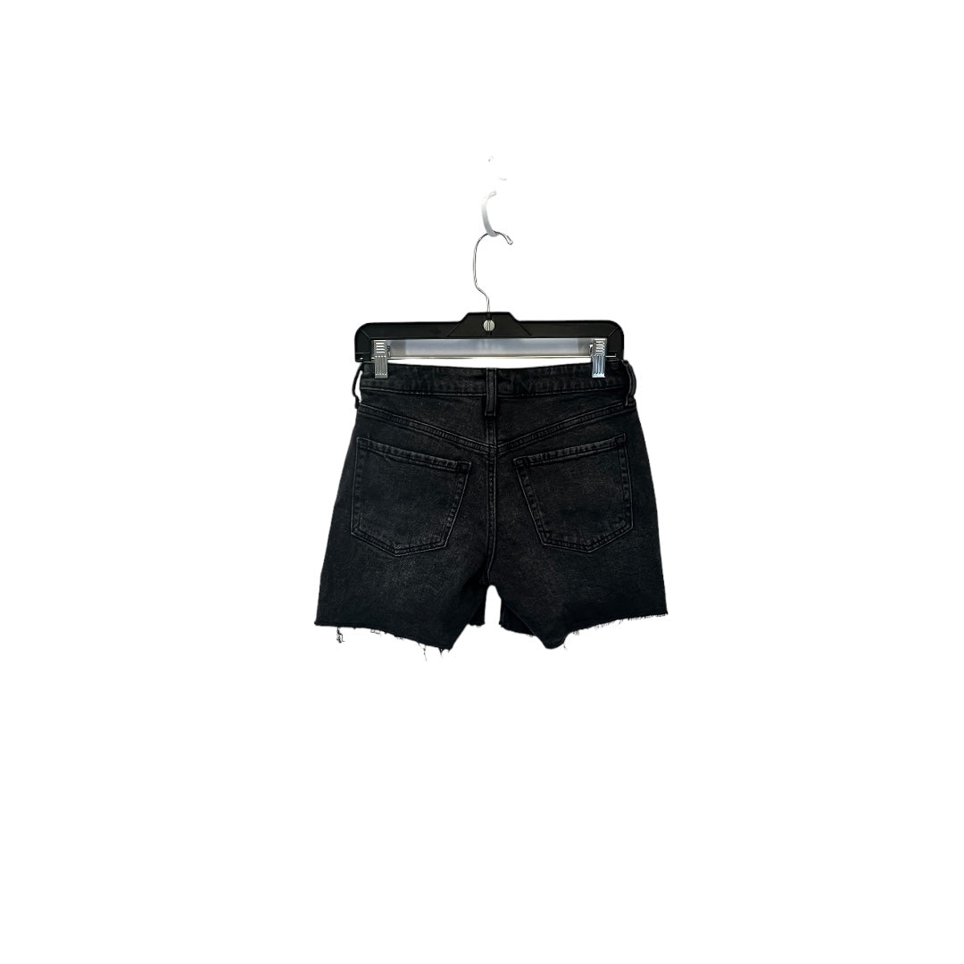 Black Denim Shorts Old Navy, Size 0