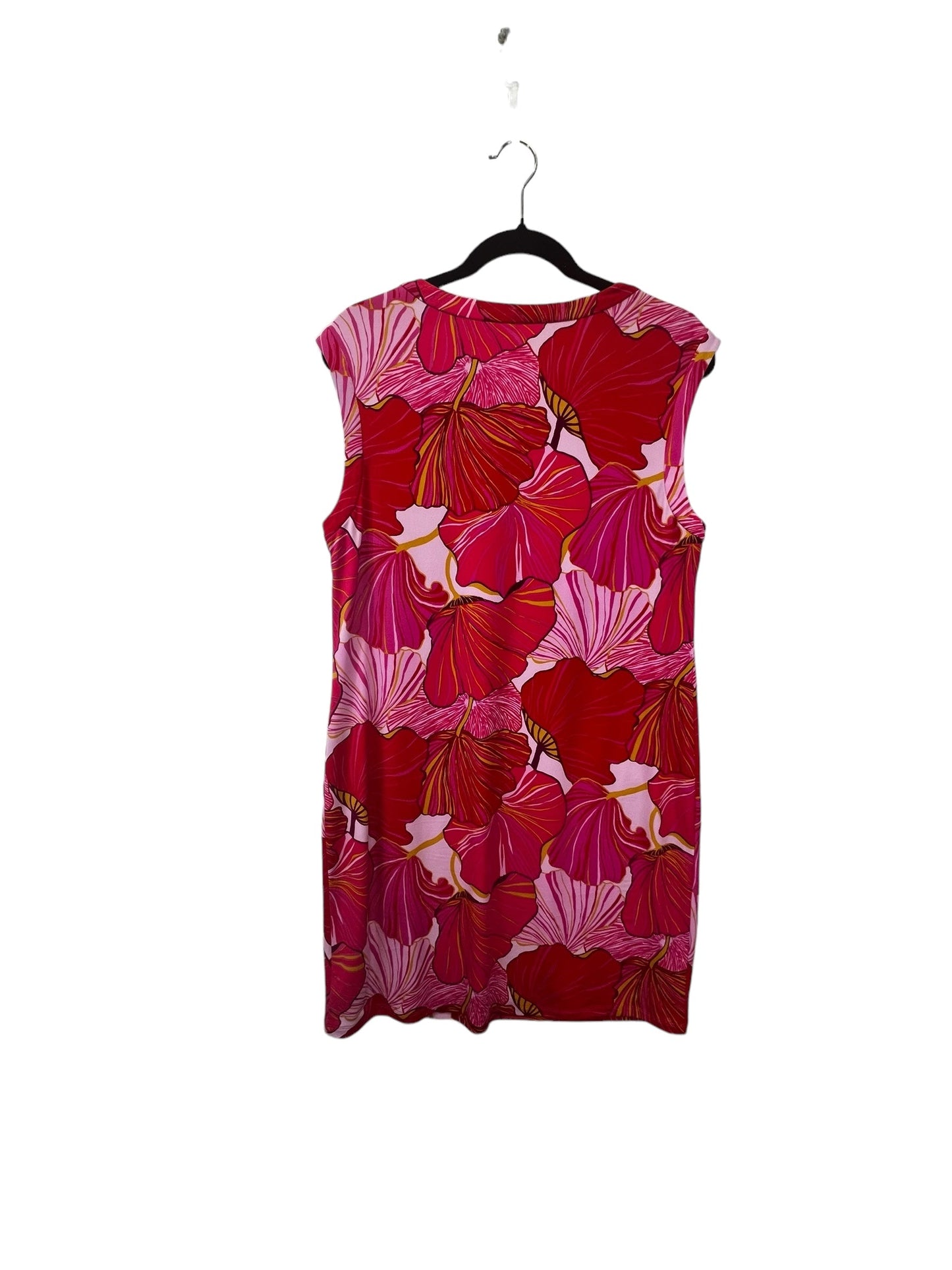 Pink & Red Dress Designer Trina Turk, Size L