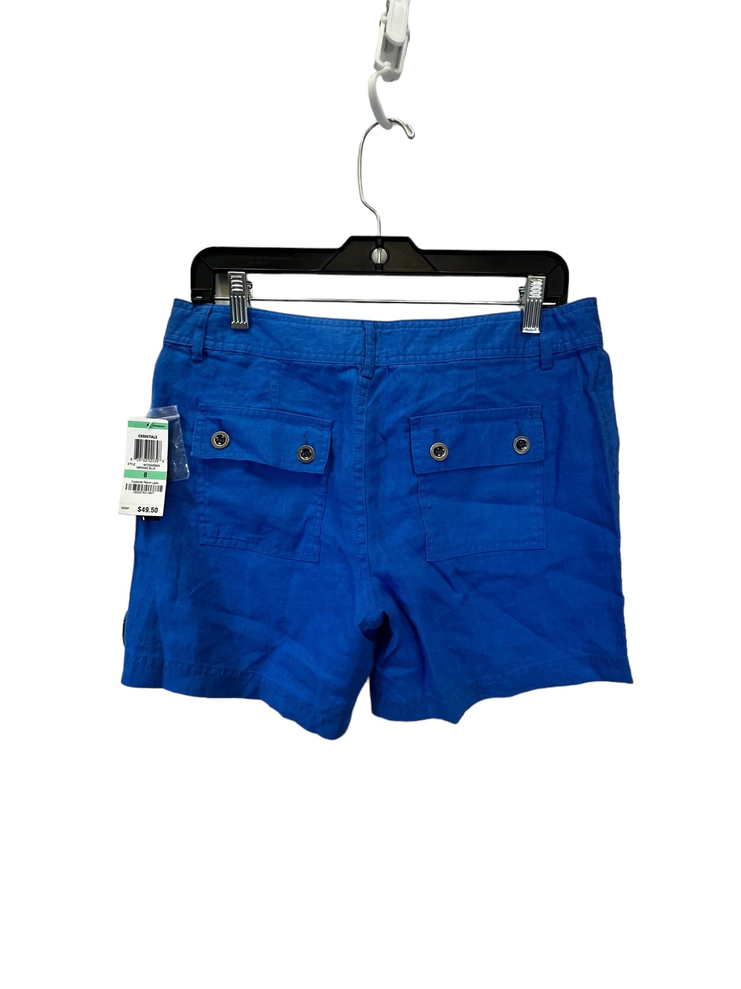 Blue Shorts International Concepts, Size 8