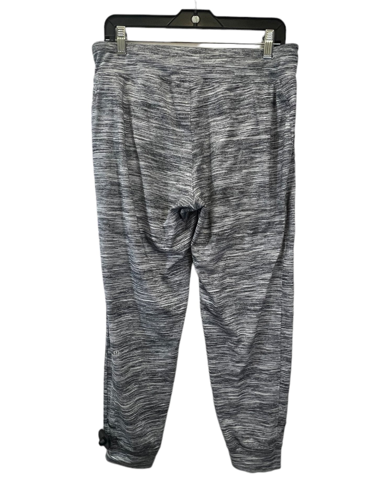 Grey & Silver Athletic Pants Lululemon, Size M