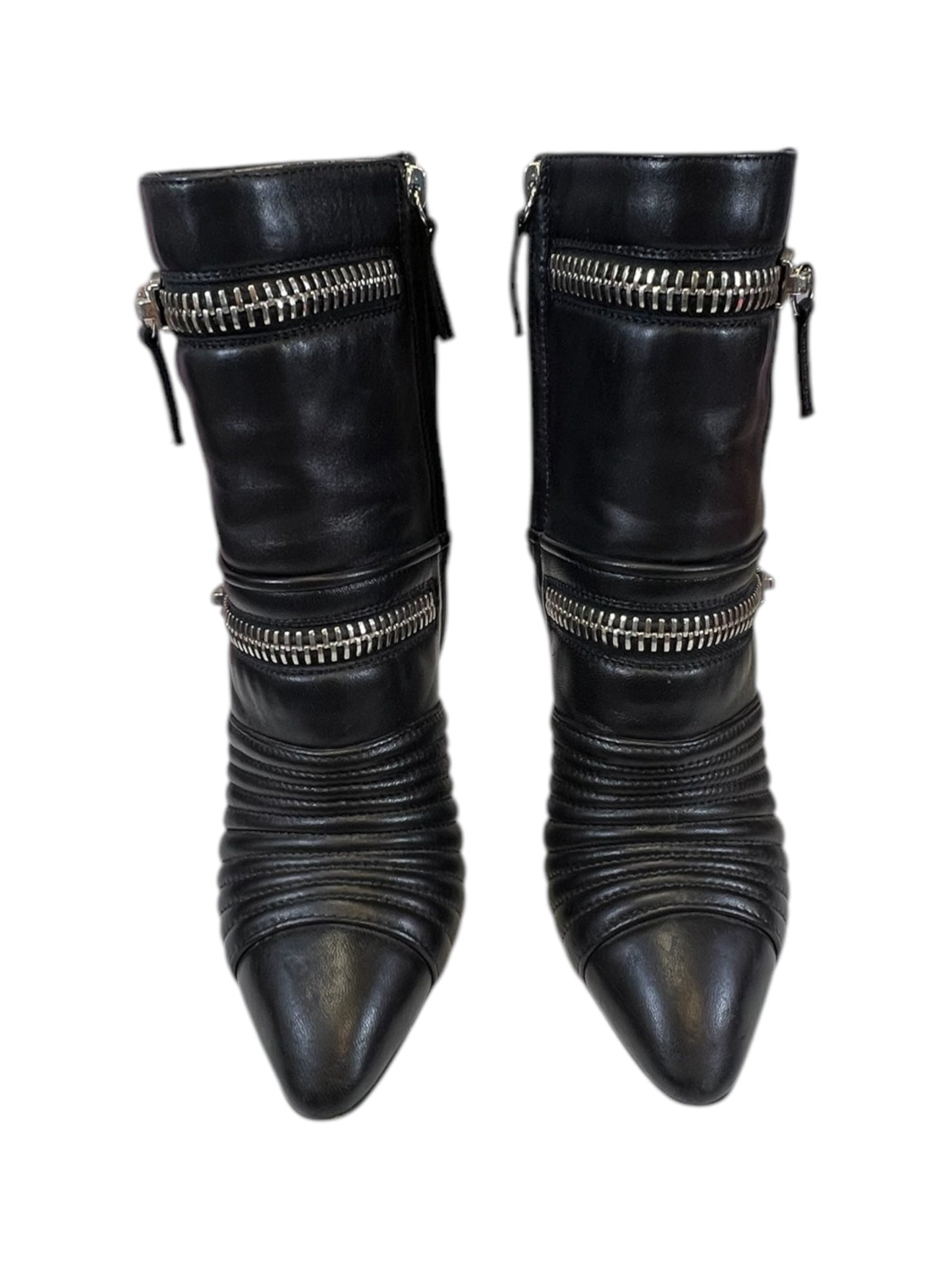 Boots Designer By Giuseppe Zanotti In Black, Size: 6.5