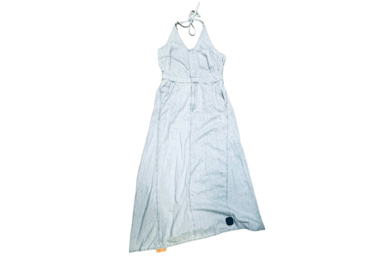 Blue Denim Dress Casual Maxi Universal Thread, Size M