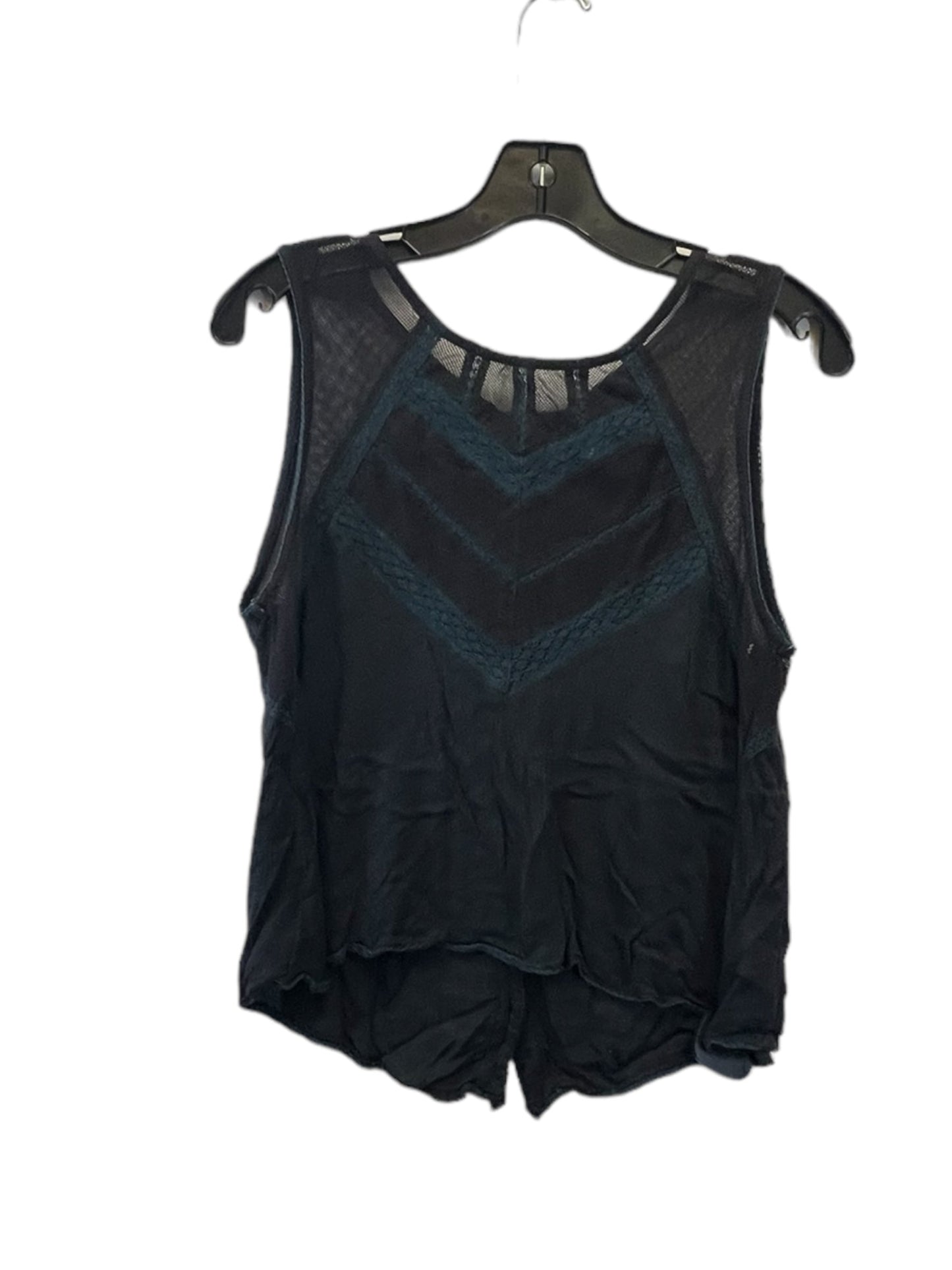 Top Sleeveless By Free People In Black & Blue, Size: S