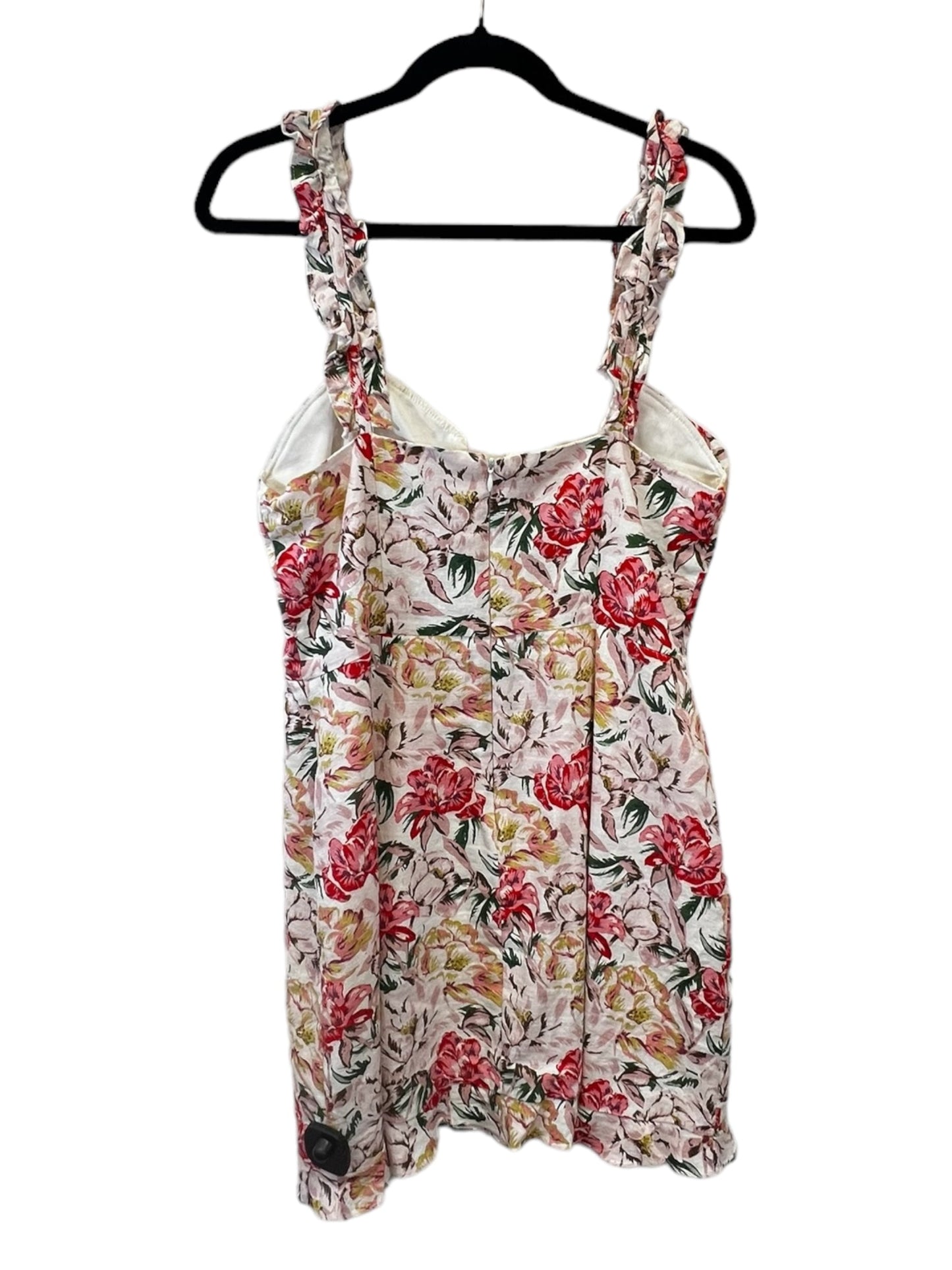 Floral Print Dress Designer Wayf, Size L