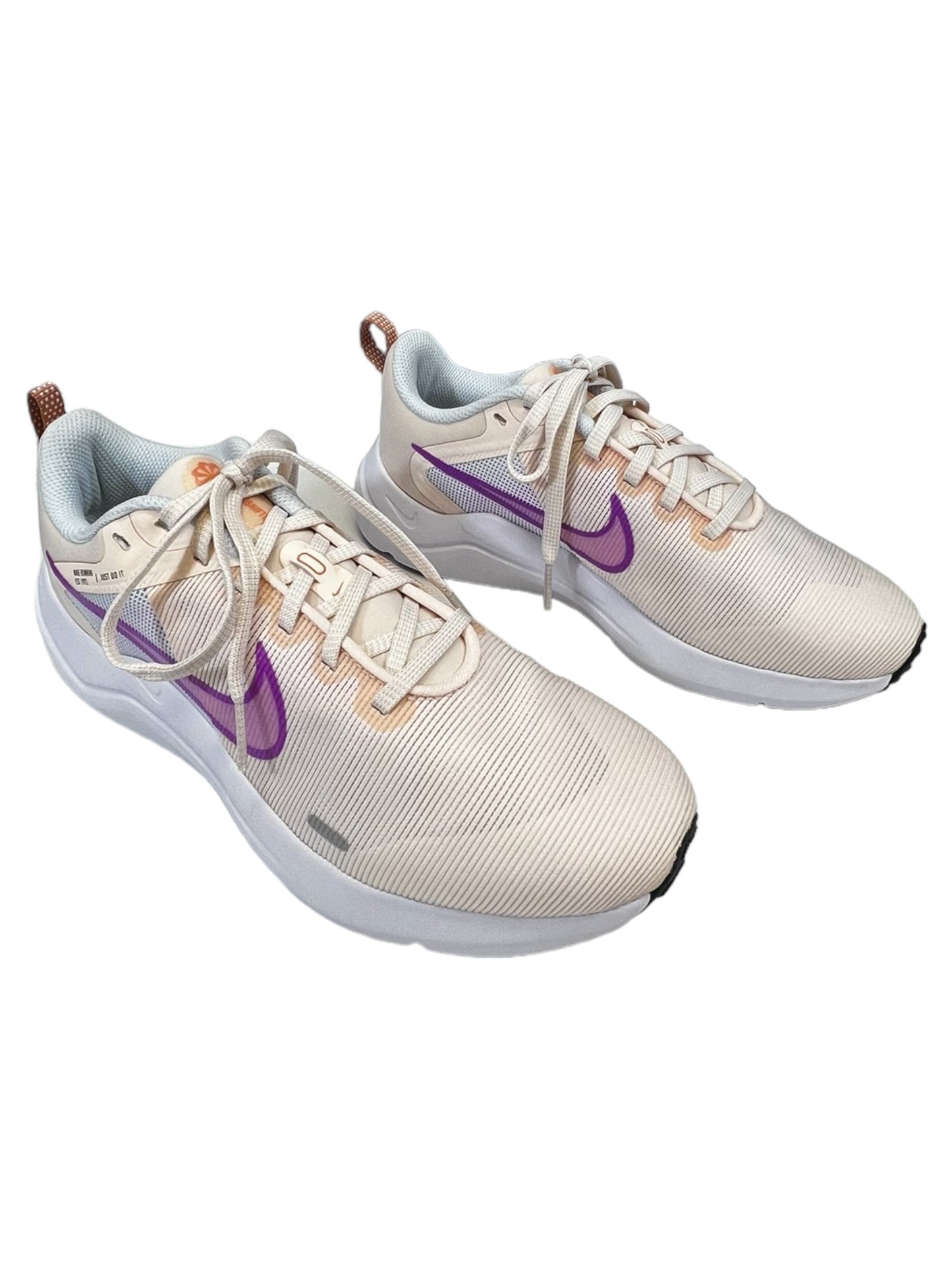 Cream & Purple Shoes Athletic Nike, Size 6